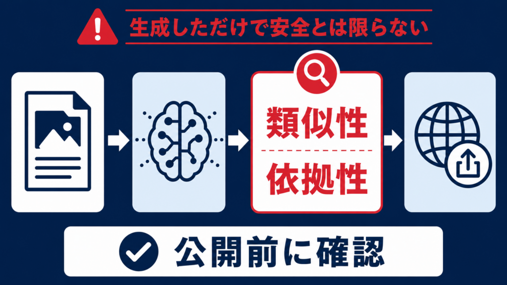 生成AI利用時に著作権侵害を避ける方法