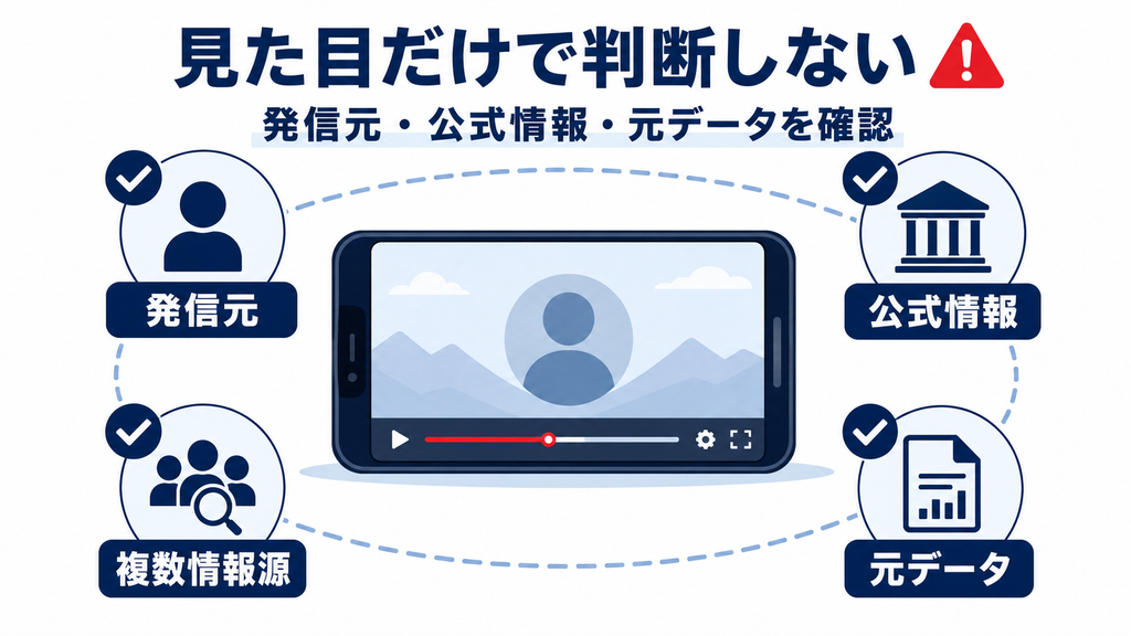ディープフェイクの見分け方となりすまし対策
