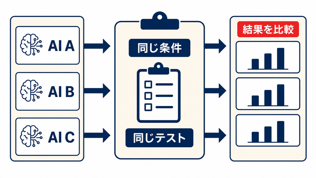 ベンチマークとは何か：AI性能比較の仕組み