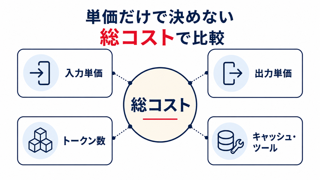 生成AI APIのトークン単価とコスト削減