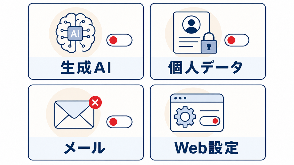 生成AIや個人情報におけるオプトアウトの注意点