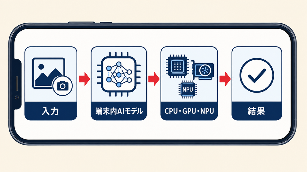 オンデバイスAIとは何か：端末上で動くAI