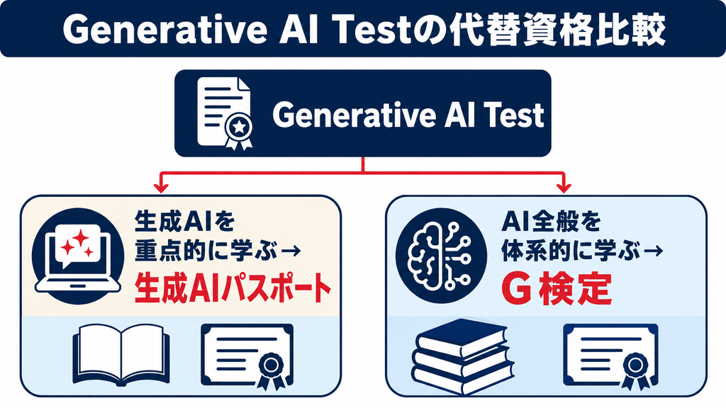 JDLA Generative AI Testの代替資格比較