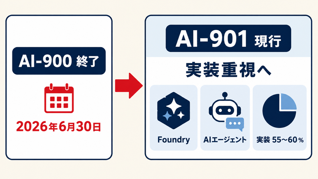 Azure AI-901の難易度と試験概要