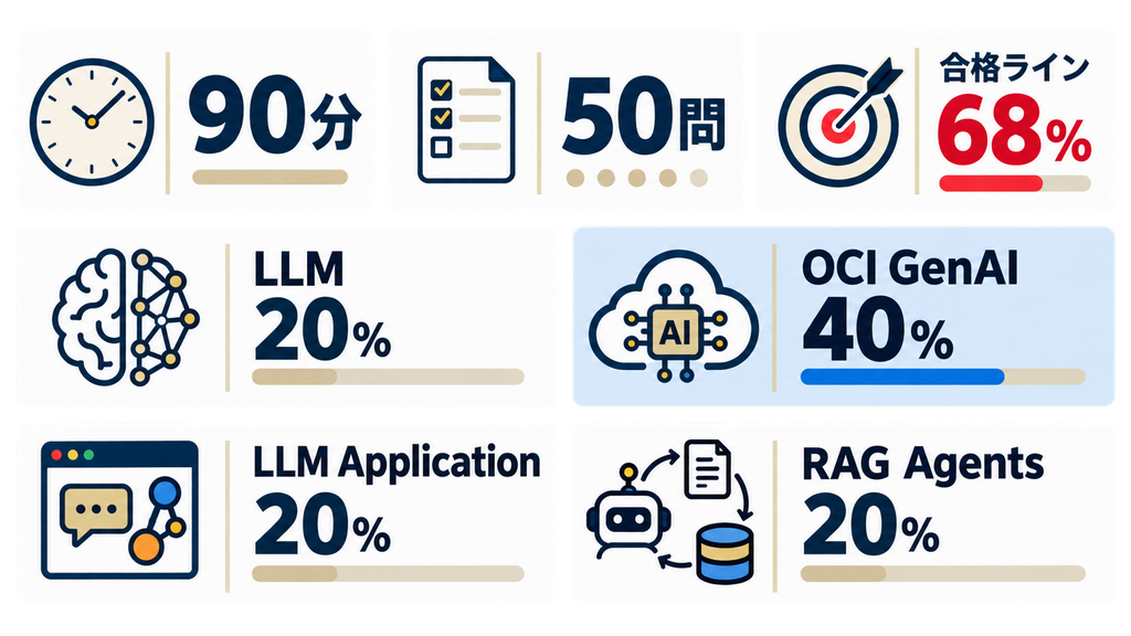 OCI生成AI資格の難易度と勉強方法