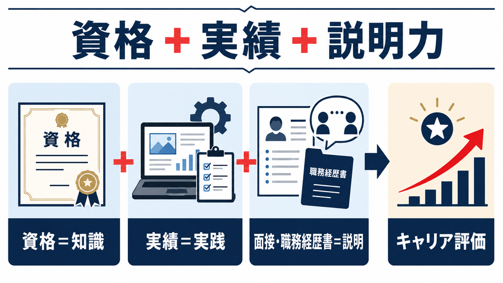 生成AI資格が転職で役立つ場面
