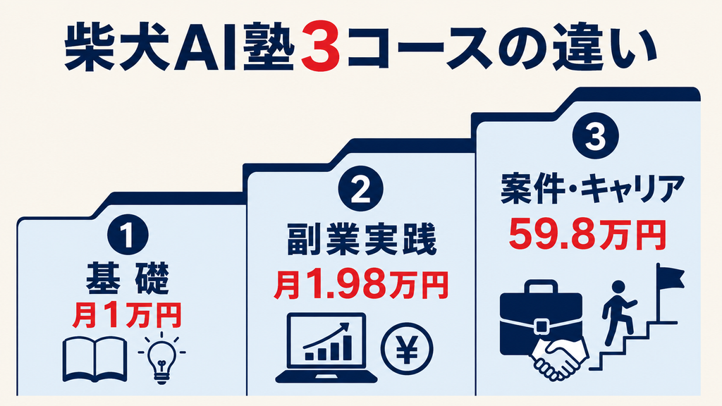 柴犬AI塾を選ぶ前に確認したいポイント