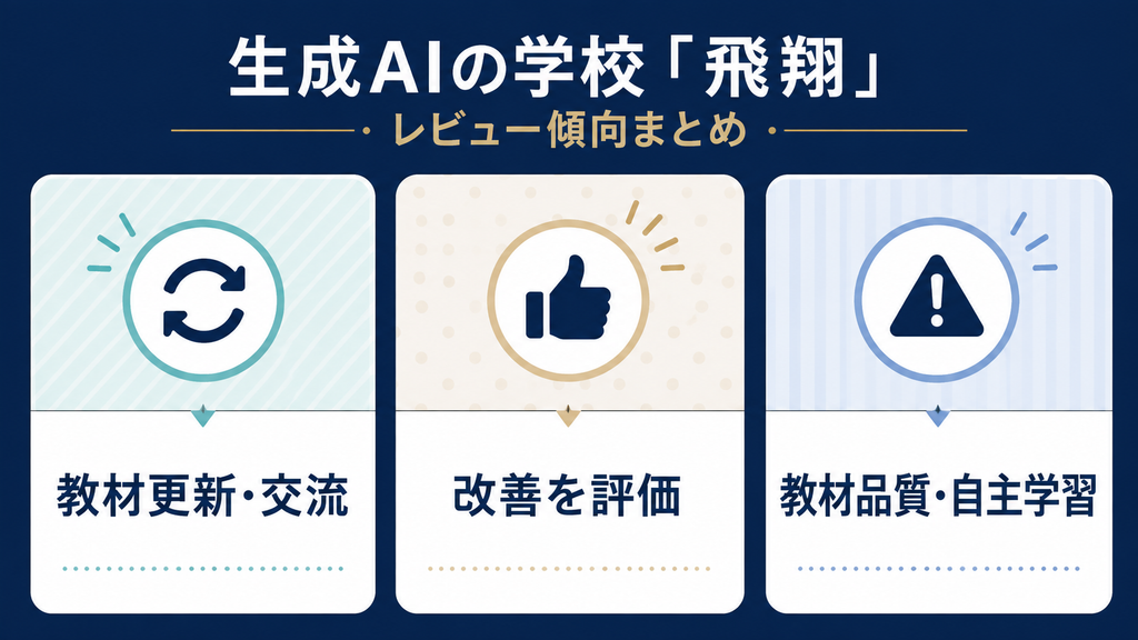 生成AIの学校「飛翔」の料金と無料講座