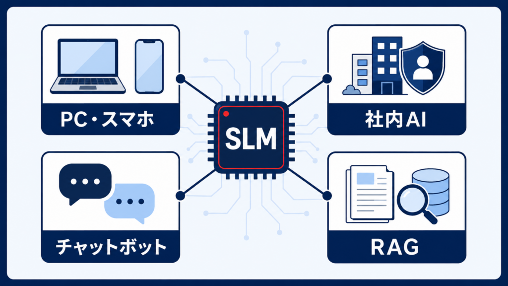 小規模言語モデルをRAGで使う構成例