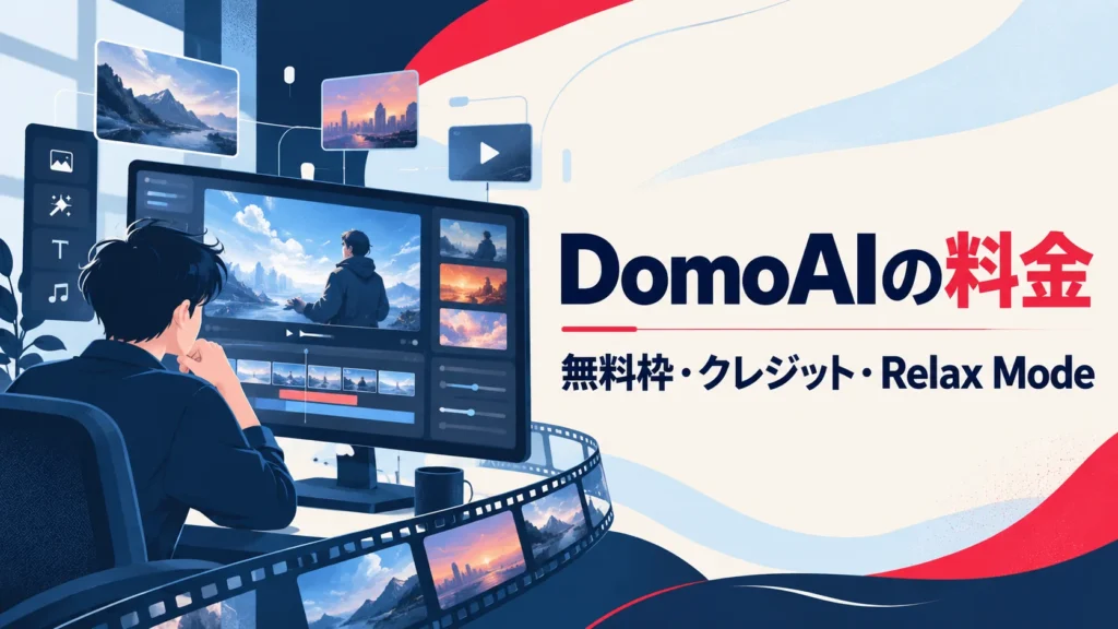 DomoAIの料金プランと無料枠を解説する記事のアイキャッチ