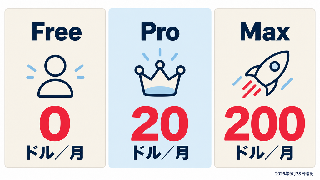 Perplexityの料金比較